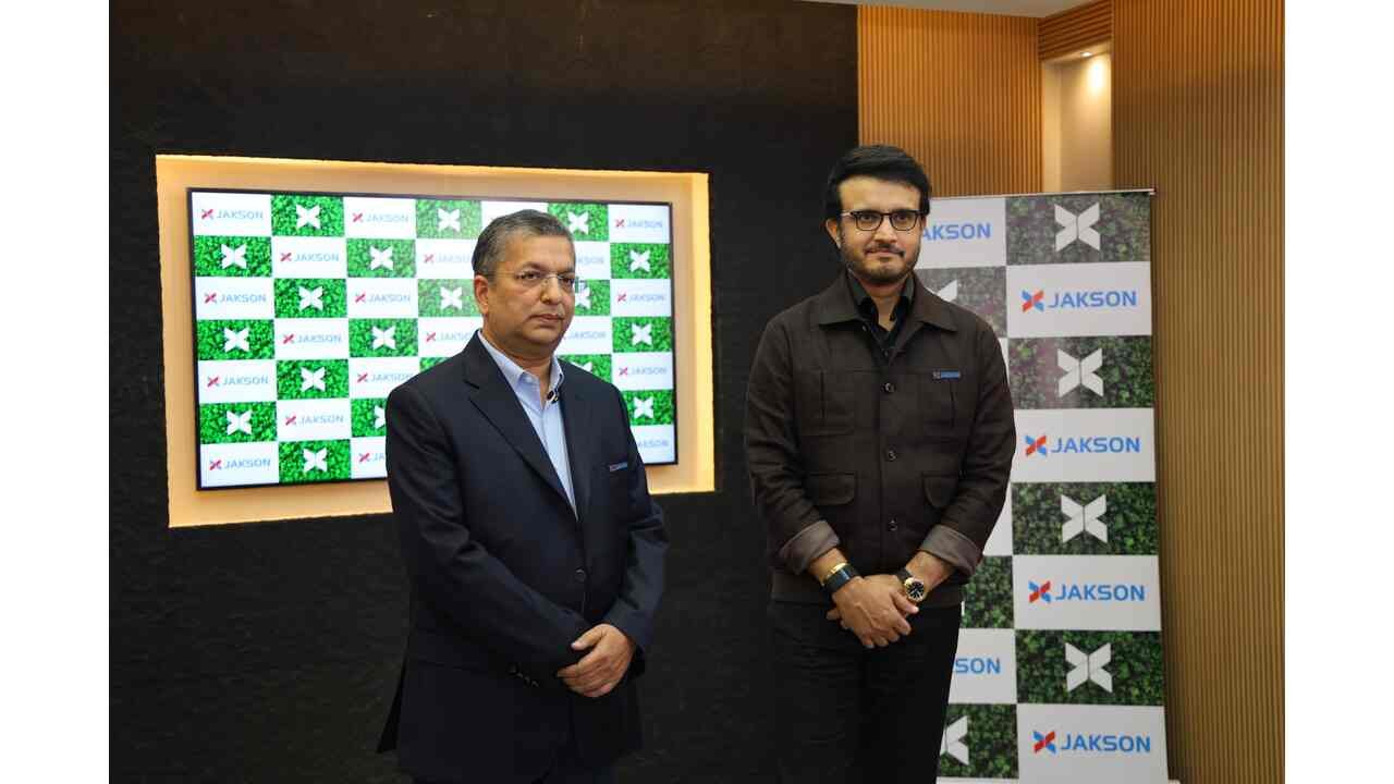 JAKSON Group, Sourav Ganguly, brand ambassador, renewable energy India, sustainable infrastructure, clean energy, Jakson Green