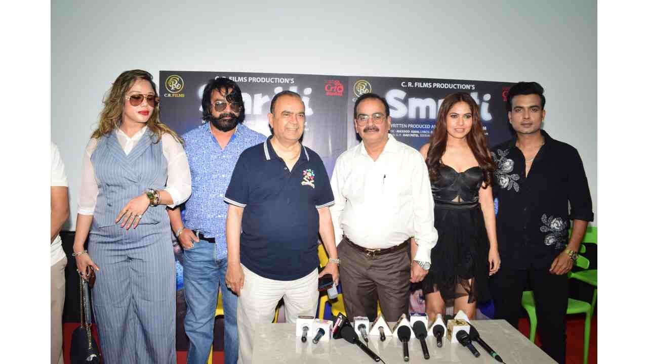 Smriti web series, Ajay Ram web series, trailer launch Mumbai, strict punishment for rapists, CRF Studios OTT