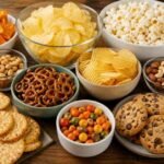 healthy desk snacks, office snacks, healthy snacks for work, protein snacks, makhana snacks, desk-friendly snacks, midday snack ideas