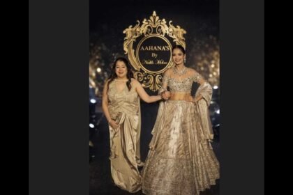 Nidhi Mehra,AAHANA’S by Nidhi Mehra, Mohini collection, AAHANA’S launch, Noida fashion event, Gen Z bridal fashion, Indian couture 2026,
