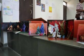 JKLU workshop, Gaurav Juyal workshop, design workshop Jaipur, storytelling workshop India, creative education