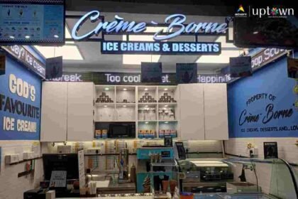 Uptown by Advant Noida, Crèmeborne Ice Cream, Noida food court, dessert outlets Noida, Advant Towers restaurants