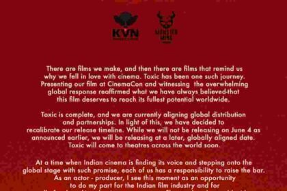 Yash Toxic release date, Toxic movie postponed, CinemaCon response Toxic, Yash new film update, Toxic global release
