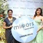 Mirrors Luxury Salons, Kavuri Hills salon, Hyderabad luxury salon, Raashii Khanna inauguration, premium salon Hyderabad