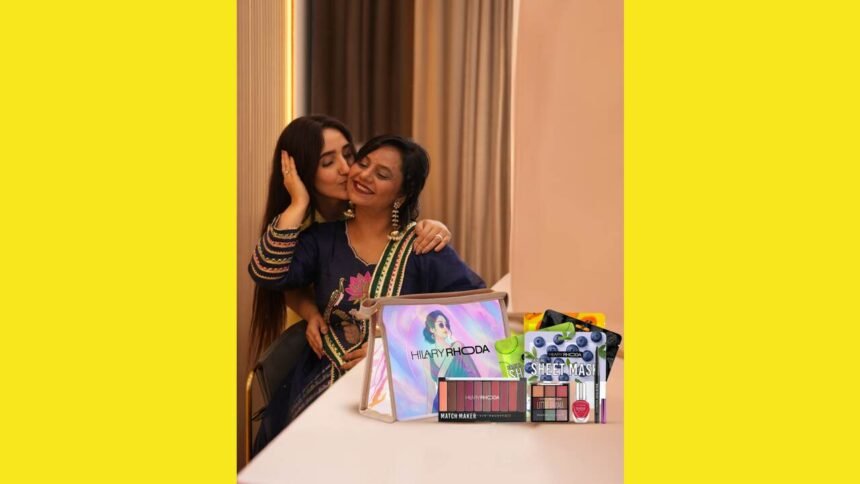 Hilary Rhoda Mother’s Day campaign, Ashnoor Kaur Hilary Rhoda, #MyMomMyHomegirl, mother daughter relationship campaign, Hilary Rhoda beauty brand, Mother’s Day 2026, Ashnoor Kaur campaign, Indian beauty brand campaign