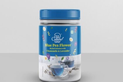 Tea Culture of the World, Blue Pea Herbal Infusion, Chamomile Lavender tea, caffeine-free tea, wellness tea India, stress relief tea, herbal infusion, calming tea, sleep support tea, International Tea Day