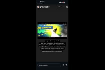 Tiger Shroff, Jackie Shroff, The Great Grand Superhero trailer, Flying Jatt Ka Baap, Suniel Shetty reaction, Subhash Ghai, Bollywood superhero movie, Jackie Shroff new film, Manish Saini, Bollywood 2026