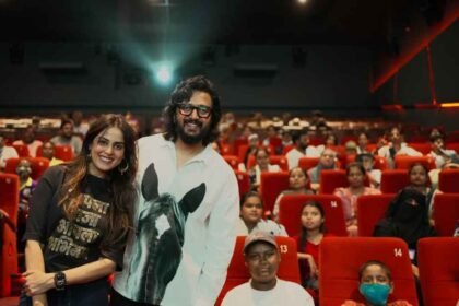Desh Foundation, Raja Shivaji screening, Genelia Deshmukh, Riteish Deshmukh, pediatric cancer survivors, Tata Memorial Centre, ImPaCCT Foundation, Mumbai Film Company, childhood cancer awareness, Raja Shivaji movie
