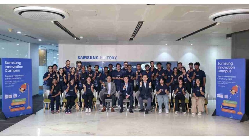 Samsung Innovation Campus, Samsung India awards, youth skilling India, Samsung CSR initiative, tech toppers reward,Samsung Awards ,Samsung ,Samsung Newsroom India,Samsung India