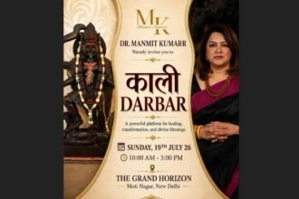 Kali Darbaar Delhi 2026, Dr Manmit Kumarr, spiritual healing event Delhi, Maa Kali Darbaar, Academy of Tantra, meditation event India, spiritual gathering, healing sessions, Delhi spiritual event, July 2026
