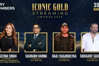 Iconic Gold Streaming Awards 2026, OTT awards Mumbai, television awards India, digital media excellence, Piyush Jaiiswaal