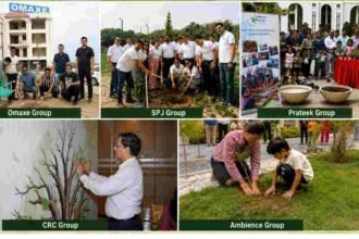 World Environment Day 2026, sustainable real estate India, green township development, plantation drives India, eco-friendly housing projects, Omaxe plantation drive, sustainable communities, real estate sustainability, green urban development, environmental initiatives