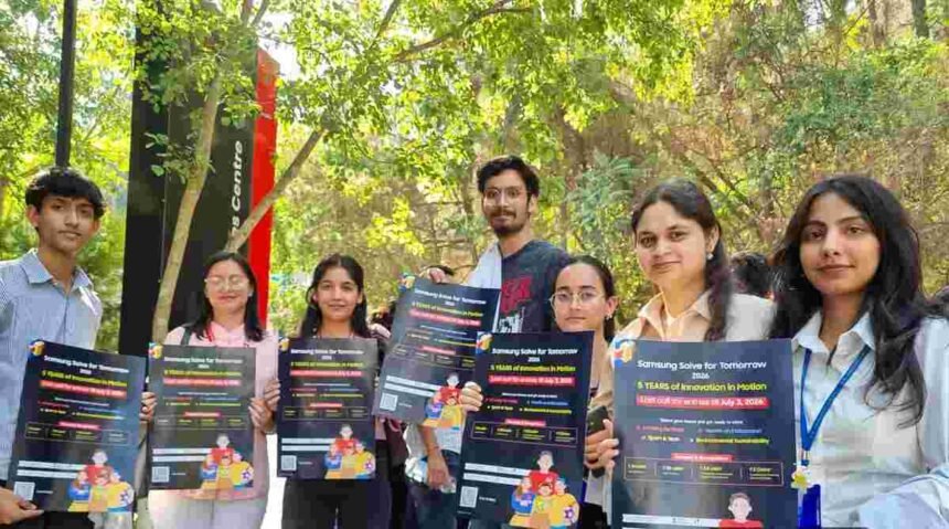 Samsung Solve for Tomorrow, Himachal Pradesh students, Design Thinking Workshop, Samsung India innovation, student innovation program, Shoolini University, youth entrepreneurship, technology solutions, AI innovation, community wellbeing