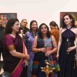 Bikaner House art exhibition, Julia Usmanova Delhi, art events New Delhi June, Bikaner House Main Gallery, Neena Gulati curator