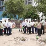 CRC Group, Ek Ped Maa Ke Naam, tree plantation drive Noida, Vriksharopan Mahayagya 2026, CRC The Flagship Sector 140A, UPPCB, environmental sustainability Noida, Satish Garg CRC, green urban development India