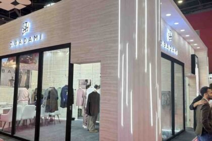D.BADAMI Fashion Connection, Bharat Tex 2026, premium textile collection, Dhingar Silk Mills, premium shirting fabrics, Indian textile industry, Gaurav Timrecha, Vaibhav Jain, textile export India, GOTS certified fabrics