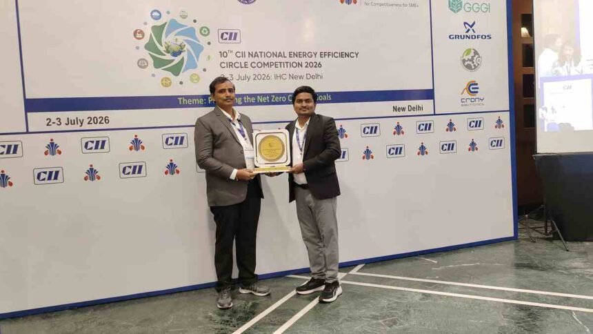 KLEF award, CII National Energy Efficiency Competition 2026, KL University renewable energy, Confederation of Indian Industry awards, green campus awards India