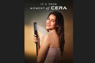 CERA Sanitaryware, Kriti Sanon brand ambassador, Your Moment of CERA campaign, luxury bathroom solutions, CERA new ad campaign, McCann India CERA, Deepshikha Khaitan CERA, premium sanitaryware India, bathroom styling, everyday wellness