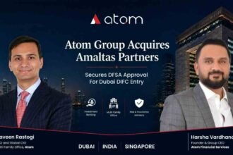 Atom Group, DIFC Dubai, Amaltas Partners, DFSA Approval, India UAE Financial Corridor, Wealth Management, Cross-Border Advisory, Family Office Dubai