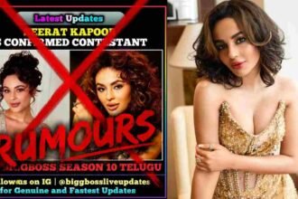 Actress Seerat Kapoor addresses and dismisses rumours regarding her entry into Bigg Boss Telugu 10.