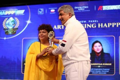 Dr Archika Didi, World Happiness Summit 2026, Bengaluru Events, Mental Wellness, Inner Peace, HAPPPY AiR Summit, New Horizon College of Engineering, Shanti Khushi Tripti, Emotional Well-being, Mindful Living, Spiritual Guru India