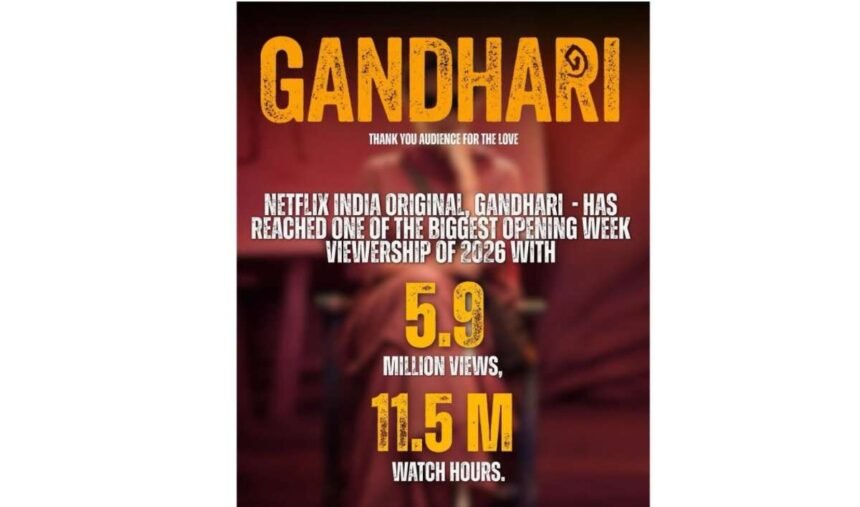 Gandhari Netflix,Gandhari, Gandhari Netflix, Taapsee Pannu, Kanika Dhillon, Devashish Makhija, Kathha Pictures, Netflix Top 10, Hindi OTT Releases, Action Thriller, Bollywood Streaming Hits