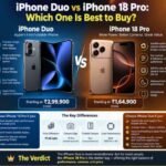 iPhone Duo and iPhone 18 Pro compared on price, camera and features
