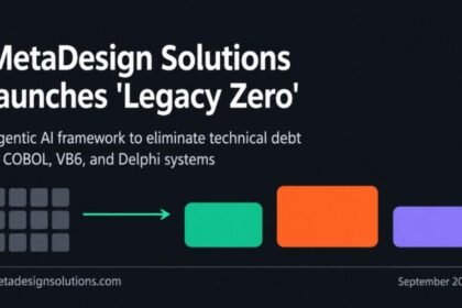 MetaDesign Solutions Legacy Zero autonomous agentic AI framework modernizing COBOL, VB6, and Delphi code into cloud microservices
