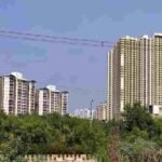 Modern residential high-rise apartment towers in Delhi-NCR and emerging micro-markets under rapid development