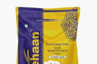 GRM Foods, Rehaan Classic Basmati Rice, 1121 Basmati Rice, Yanshil Garg, Food Packaging Refresh, FMCG News, Basmati Rice Industry, Extra Long Grain Rice, Retail Trade Channels, Indian Food Brands, Rehaan Classic 1121 Basmati Rice Packaging,