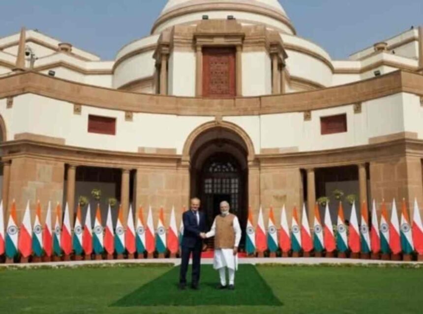 Donald Tusk, VFS Global, Donald Tusk India Visit, Business Standard, Poland Visa Scandal, India Poland Relations, VFS Global Controversy, Polish Prime Minister, India Business News, Visa Processing Services, Poland Politics, Strategic Partnership, India Business Summit, International Relations