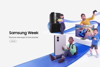 Samsung Week 2026 offers featuring discounts on Galaxy smartphones, AI-powered TVs, laptops, tablets and Samsung home appliances in India.